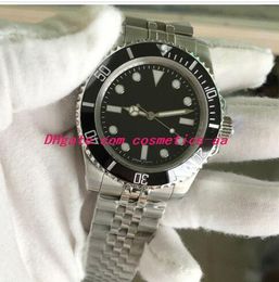 5 Style Montre-bracelet de luxe 116610 116619 114060 Montre pour hommes Mouvement automatique Lunette en céramique Acier inoxydable Fermoir original Verre saphir