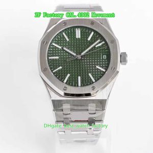 5 Style Montre pour homme ZF Factory 41 mm x 10,4 mm 15510 50e anniversaire Montres en acier 904L Montres automatiques Réserve de marche CAL.4302 Mouvement Montres-bracelets mécaniques pour hommes