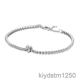 5 Stijlen Verstelbare Armbanden Armbanden Dames Past in Originele Doos Authentieke S925 Zilveren Cz Diamant Pave Charms Armband Verjaardag Kerst Sieraden Br030 Tv4d