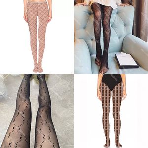 5 stijlen sexy sokken lange kousen panty panty panty dames ontwerpers sokken mode zwart dunne kanten maas panty's zachte ademende letter strakke panty voor dames