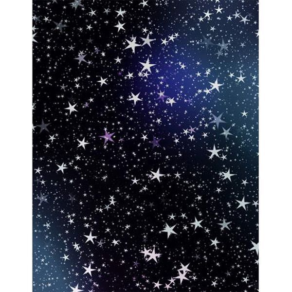 5 x 7 pieds bleu foncé ciel nocturne étoiles fond tissu enfants enfants anniversaire photographie toile de fond Studio photo prise de vue papier peint