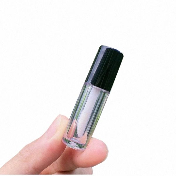 50/100pcs 0,8 ml vide clair brillant à lèvres tube baume à lèvres bouteille eyeliner l lipgloss bouteilles fendues beauté maquillage outil accory v38i #