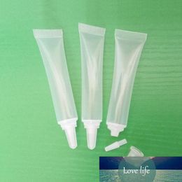 50/100 stks 10 ml lege oogcrème buizen helder plastic zachte buizen, naald caps cosmetische verpakking containers