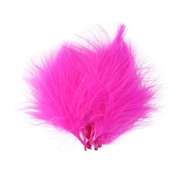 50 / 100pcs plumes de marabou colorées plumes de dinde 7-12 cm costumes de bijoux de bricolage