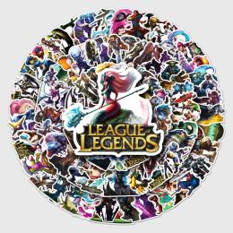 50 / 100pcs Hot Game League of Legends Stickers for Refrigerator Car Casque DIY Boad Box Bicycle Guitar Notebook Skate