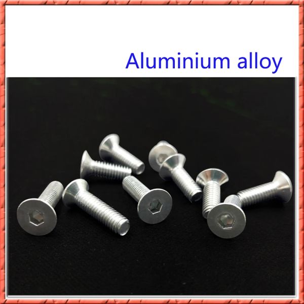 50-100pcs / lot m3 / m4 / m5 / m6 / m8 * l alliage en aluminim