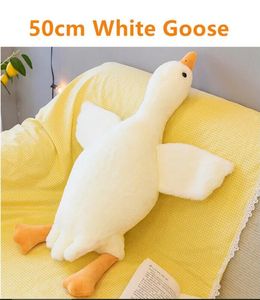 50/130CM Hot Goose Pluche Gevulde Zachte Eend Slaapkussen Sofa Kussen Kinderen Vriendin Verjaardagscadeau