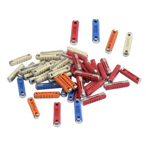 50-200 stcs Torpedo Type 12V Fuses Bakelite 12V Zink Chip Auto Torpedo Car Fuse Set Torpedo Type keramische zekering voor auto