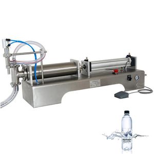 Riempitrice di liquidi a pistone pneumatico automatico per riempitrice quantitativa 50-5000ml per macchina erogatrice di liquidi per shampoo chimico detergente al latte