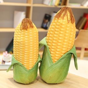 50/60 cm simulatie maïs pluche kussen schattige gevulde plantenpop zachte bank kussen kussen huisdecoratie creatief verjaardag cadeau 240426