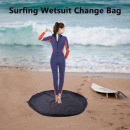 Combinaison de plongée à séchage rapide, tapis de changement de Surf avec fermeture à cordon pour surfeurs, tapis de combinaison imperméable pour la plage, 50/90/130cm