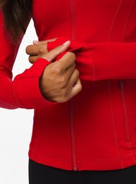 50 Colors l Women Outwear Coat Designer Jacket Lady039s Sports Yoga Clothes Professional Yoga Fabric Jogging l Jacket u4500356