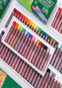 50 couleurs Pastels à l'huile ensemble stylos à dessin qualité lavable doux Crayons Pastel pour étudiant papeterie école dessin stylo fournitures 8466550
