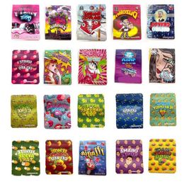 50 disegni Zaino boyz stand sacchetto 35 confezioni cali sacchetti di mylar sacchetti di imballaggio bianco gusherz bubblegum gelato dfg Vchas