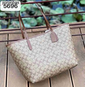 50% korting in winkels 2023 Fashion tas Fall Winter Classic Old Flower Open Tote Bag grote capaciteit dubbelzijdige dameswinkels