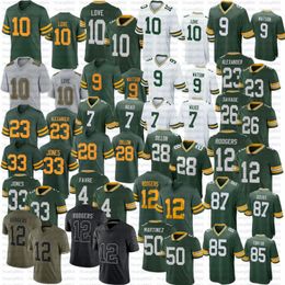 Liefs Aaron Jones Jayden Reed Josh Jacobs voetbalshirt Jaire Alexander AJ Dillon David Bakhtiari Walker Christian Watson Devonte Wyatt Doubs