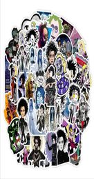 50 Niet-herhalende Anime Film Cartoon Computer Stickers Bagage Laptop Stickers Skateboard Gitaar Auto DIY Cool Graffiti Goedkoper Sti2282875