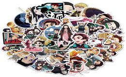 50 Anime non répétitif Cartoon Stickers Computer Stickers Stickers Stickers Sticker Skateboard Car diy Cool Graffiti Sti1664779