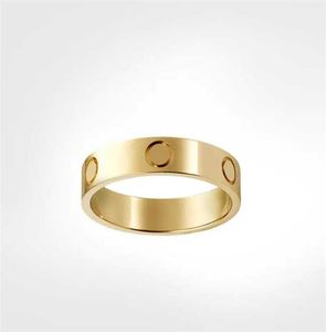 50% korting 4mm 5mm titanium staal zilver liefde ring mannen en vrouwen rose gouden sieraden voor liefhebbers paar ringen geschenkmaat 5-11 hoge A68