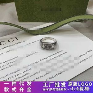 50% de réduction bijoux de créateur bracelet collier anneau fil torsadé couple paire anneau pour hommes femmes