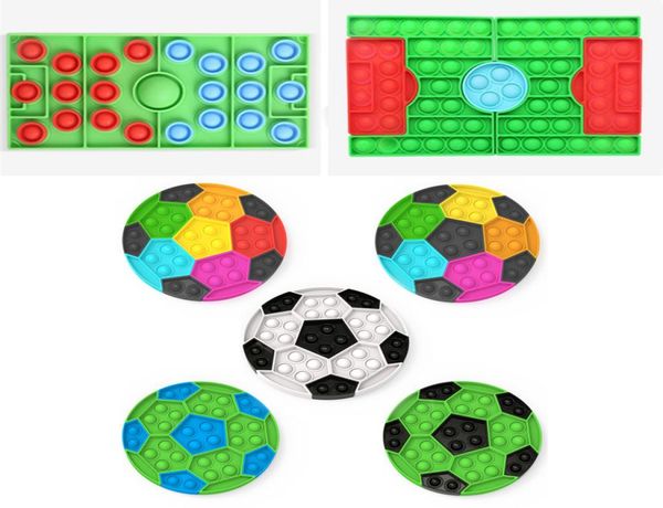 50% de réduction sur le terrain de football Push Push Toys for Children Finger Toy Kids Antistress Bubble Surprise PT0017272425