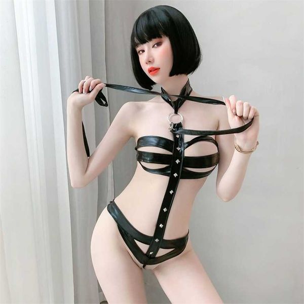 50% OFF Ribbon Factory Store Excitant joue le rôle d'imiter les seins ouverts des femmes de la peau Sexy Strange Lenceria Teddy Underwear