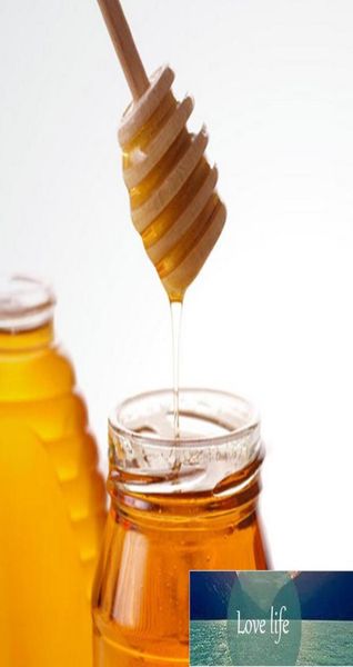 50 paquet de mini serveur de sticks de dipper miel en bois pour honey pot dispense la cuillère à la cuillère à trexer 81016cm45680297726600