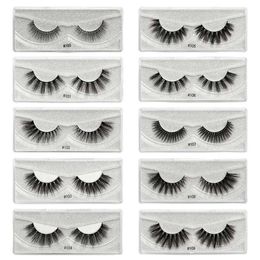 30 paar groothandel nertsenwimpers bulk pluizige 3d wimpers 100% dierproefvrij natuurlijke lange valse wimperverlenging make-up cilios