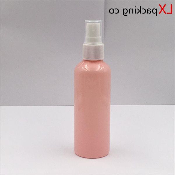 50 pcs 10 ml 30 ml 50 ml 100 ml bouteilles de pulvérisation en plastique rose pulvérisateur blanc parfum contenants cosmétiques Hslfb