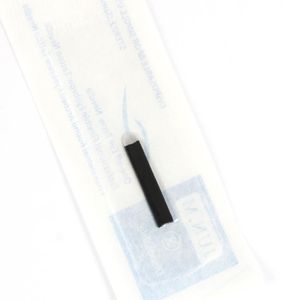 50 pc's 16 pin naald u vorm wenkbrauw tattoo superieure microbladingbladen voor permanente make -uphandleiding Pen 3D wenkbrauw borduursel8577127