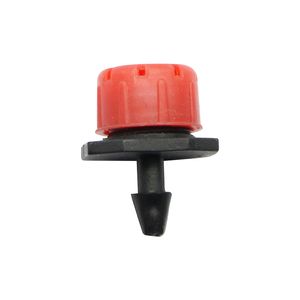 50 Pcs Adjustable equipments Dripper Red Micro Drip Irrigation Watering Anti-clogging Emitter Garden Supplies for 1 4 inch Hose