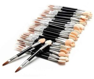 50 PCS Brosses cosmétiques MALUP MALUP Eye-liner Eyeliner Sponge Brush Set Applicateur Double End Disposable 73981487579966