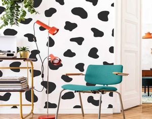 50 pièces vache Spot à pois autocollant mural chambre réfrigérateur mignon vache impression Spot Dot mur décalcomanie réfrigérateur enfants chambre vinyle décor 2106152880211