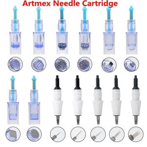 PMU Permanente vervanging Naalden Cartridge Tattoo Naald Tips Past voor ArtMEX V9 V8 V6 V11 Semi Makeup Machine Derma Pen