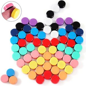 50 stuks koelkastmagneten 10 kleuren 20x20mm koelkastmagneten sterke magneten voor whiteboard koelkast keuken kantoor home decor 240131