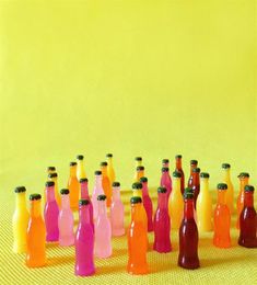50 pièces bouteilles de couleurs mélangées miniatures nourriture bouteilles artificielles fée jardin gnome terrarium décor bonsaï figurine maison de poupée décor28811196