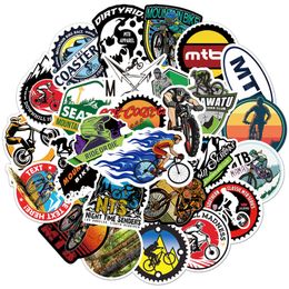 50 PCS Mountain Bike Stickers MTB Bike Graffiti Stickers voor DIY Bagage Laptop Skateboard Motorfiets Bicycle Stickers L50-106