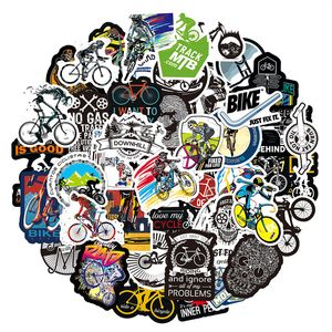 50 PCS Mountain Bike Stickers MTB Bike Graffiti Stickers voor DIY Bagage Laptop Skateboard Motorfiets Bicycle Stickers KL013-272