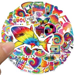 50 PCS Arc-En-Esthétique Graffiti Planche À Roulettes Autocollants Pour Voiture Réfrigérateur Casque Ipad Vélo Téléphone Moto PS4 Livre Pvc DIY Stickers