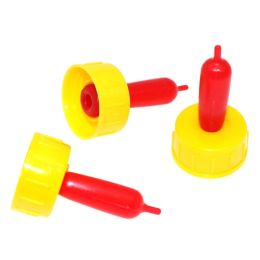 50 PCS MOUBLE MINDEPLE PET SPECIAL SILICONE Bébé lait bouche animale Agneau Agneau Bouteille Mouton Mouton Coke Bouteille en gros Red Soft