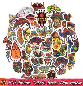 50 PCSLOT Stickers ethniques Totem Stickers pour la décoration intérieure DIY OPLATOP LUGGAGE SKATEBOET Tablette Bicycle de vélo de moto traditionnelle styl2863874