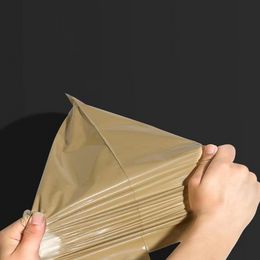 50 piezas bolsas de mensajería suave de la bolsa de polietileno de la bolsa de polietileno de la bolsa de correo de la bolsa de correo auto adhesivo