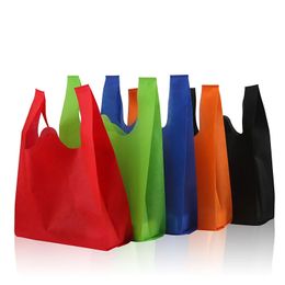50 piezas de compras bolsas de bolsas de bolso impreso personalizado