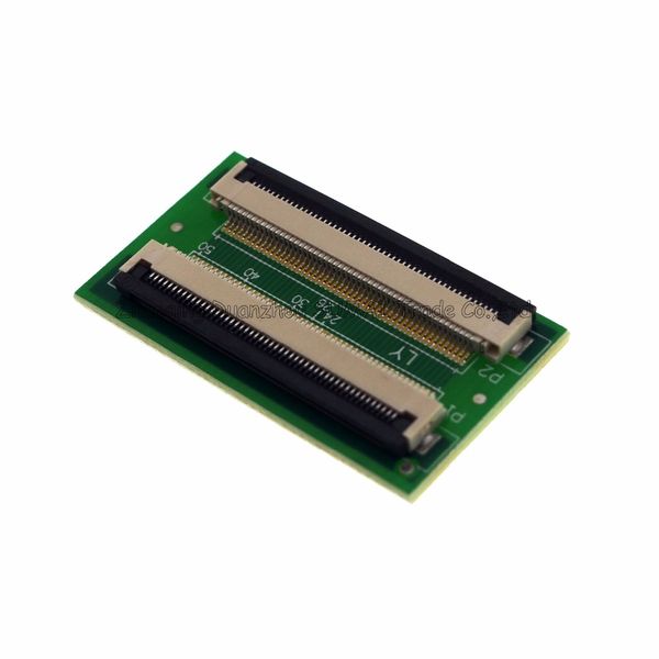 Carte adaptateur de prise de connecteur PCB FPC/FFC 50 broches 0.5mm, extension de câble plat 50P pour interface d'écran LCD