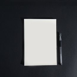 50 vellen enkele horizontale lijn blank Letter Papier bijvullen Binnenweg Forest Notebook Paper Core Beige briefhoofd A5 Grootte