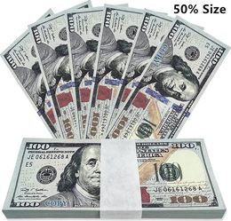 50% Copy Money Prop Euro Dollar 10 20 50 100 200 5 PARTY SPARTIES Fake Movie Pro Money Billets Play Collection Gifts Home Decoratie