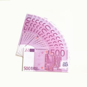 50 Size Film Prop Prop Copy Copy Imprimé Fake Money Usd Euro UK Poulds GBP British 5 10 20 50 Toy Commémoratif pour Noël GIF1622636PR57