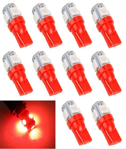 50x12 V 24 V LED T10 5050 194 168 W5W 5 SMD ampoules à cale camion bateau feux de signalisation tableau de bord feu de dégagement plaque d'immatriculation voiture LED6046512