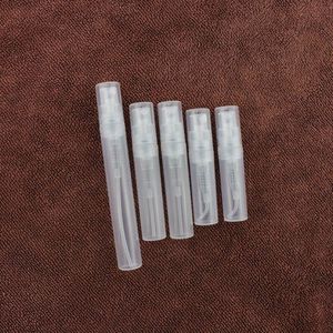 50 x 2 ml 3 ml 5 ml bouteilles de parfum en plastique vides vaporisateur de brume bouteille rechargeable petit échantillon de test conteneur flacon atomiseur parfums Iujwh