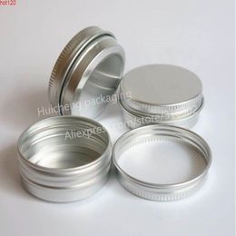 50 x 30 g aluminium pot 30 gram metalen crème 1 oz zilveren tin g cosmetisch CASEGOOD LLSFC ILBAM